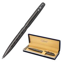 Ручка подарочная шариковая GALANT "NUANCE", корпус оружейный металл, детали оружейный металл, узел 0,7 мм, синяя