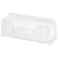 Подставка для визиток настольная BRAUBERG, 95х40 мм, 1 карман глубиной 32 мм