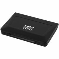 Штемпельная подушка TRODAT 9051 90х50 мм, ЧЕРНАЯ
