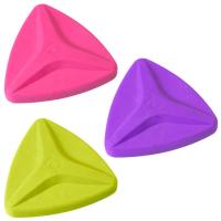 Ластик ЮНЛАНДИЯ "Звездочка", 52х50х15 мм, цвет ассорти