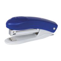 Степлер №10 BRAUBERG "Original", до 12 листов, с антистеплером, синий