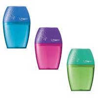 Точилка MAPED (Франция) "Shaker", с контейнером повышенной вместимости, ассорти, дисплей