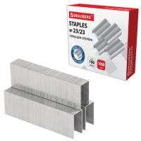Скобы для степлера №23/23, 1000 штук, СВЕРХПРОЧНЫЕ, от 110 до 190 листов, BRAUBERG