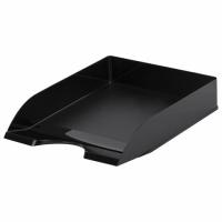 Лоток горизонтальный для бумаг BRAUBERG ORIGINAL, 315х250х60 мм, черный