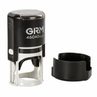 Печать самонаборная 1 круг, оттиск D=40 мм синий, GRM 46040, крышка, КАССА В КОМПЛЕКТЕ