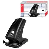 Дырокол MAPED (Франция) "Essentials", металлический, мощный, на 70 листов, черный