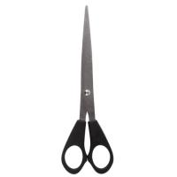 Ножницы STAFF Basic 165 мм, чёрные, ПВХ чехол с европодвесом