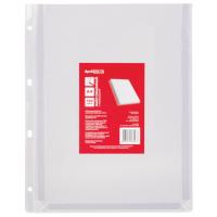 Папка-файл (1 штука) перфорированная БОЛЬШОЙ ВМЕСТИМОСТИ до 250 листов, А4, 180 мкм, ДПС