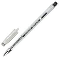 Ручка гелевая BRAUBERG "EXTRA", ЧЕРНАЯ, корпус прозрачный, узел 0,5 мм, линия 0,35 мм