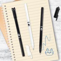 Ручка фигурная шариковая ЮНЛАНДИЯ "Котик", корпус ассорти, СИНЯЯ, пишущий узел 0,7 мм