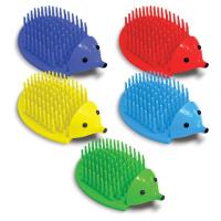 Подставка-держатель ПИФАГОР "Ежик" для пишущих принадлежностей, настольная, пластик, АССОРТИ