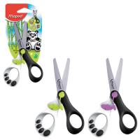 Ножницы MAPED (Франция) "Koopy", 130 мм, закругленные, детские, картонная упаковка с европодвесом