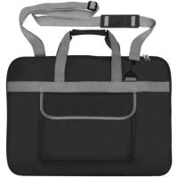 Сумка для художника СУПЕР РАЗМЕР А2+ (62 см х 45 см), чёрная, накладной карман, BRAUBERG ART CLASSIC