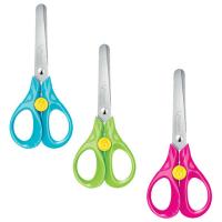 Ножницы MAPED (Франция) "Security 3D", 130 мм, с блокировкой лезвий, цвет ассорти, блистер