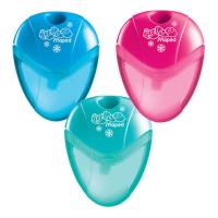 Точилка MAPED (Франция) "I-Gloo", с контейнером, ассорти, дисплей