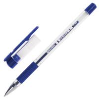 Ручка шариковая с грипом BRAUBERG "X-Writer", СИНЯЯ, узел 0,7 мм, линия письма 0,35 мм