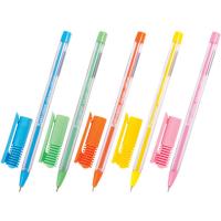 Ручка шариковая масляная BRAUBERG "Cell", СИНЯЯ, детали ассорти, узел 0,6 мм, линия письма 0,3 мм, 142687 Ручка шариковая масляная BRAUBERG "Cell", СИНЯЯ, детали ассорти, узел 0,6 мм, линия письма 0,3 мм, 142687