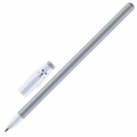 Ручка с топпером шариковая "Кот", СИНЯЯ, корпус ассорти, линия письма 0,7 мм, дисплей, CM