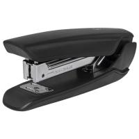 Степлер №24/6, 26/6 BRAUBERG "ULTRA", до 30 листов, с антистеплером, черный