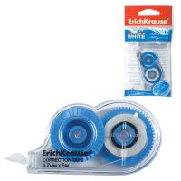 Корректирующая лента ERICH KRAUSE "Techno White Mini", 4,2 мм х 5 м, упаковка с европодвесом