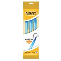 Ручки шариковые BIC "Round Stic", НАБОР 3 шт., СИНИЕ, узел 1 мм, линия письма 0,32 мм, пакет
