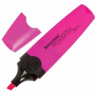 Текстовыделитель BRAUBERG "DELTA", РОЗОВЫЙ, линия 1-5 мм