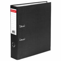 Папка-регистратор BRAUBERG "ECO", 75 мм, черная