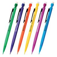 Карандаш механический 0,5 мм, BRAUBERG "Classic", ластик, корпус ассорти