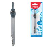 Циркуль MAPED (Франция) "Start", 130 мм, металлический, грифель 2 мм, блистер