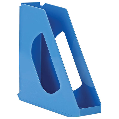 Лоток вертикальный для бумаг ESSELTE VIVIDA, ширина 72 мм, синий, 623937