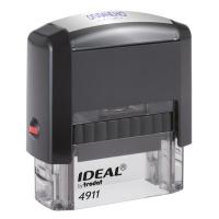 Штамп стандартный "ОПЛАЧЕНО, дата", оттиск 38 х 14 мм, синий, TRODAT IDEAL 4911 DB - 3.13