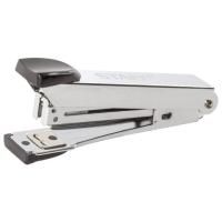 Степлер №10 металлический STAFF "Manager", до 18 листов, с антистеплером, черный