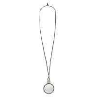 Лупа просмотровая нашейная STAFF, 4-х кратное увеличение, на шнурке, диаметр 50 мм