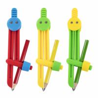 Циркуль ПИФАГОР пластиковый, с карандашом, 110 мм, в чехле