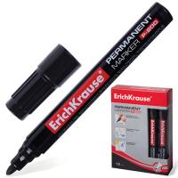 Маркер перманентный ERICH KRAUSE P-200, ЧЕРНЫЙ, круглый наконечник, 0,8-2,2 мм, 4777