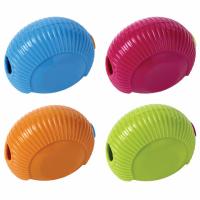 Точилка ЮНЛАНДИЯ "Дом Улитки", с контейнером, пластиковая, корпус ассорти