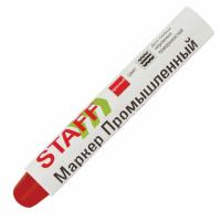 Маркер для промышленной маркировки STAFF ПМ-100 твердый, КРАСНЫЙ, -20 до +40С