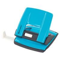 Дырокол металлический BRAUBERG "ULTRA", до 20 листов, голубой