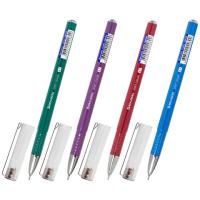 Ручка шариковая масляная BRAUBERG "ONE MOMENT COLOR", СИНЯЯ, корпус ассорти, В ДИСПЛЕЕ, игольчатый узел 0,7 мм, линия письма 0,35 мм