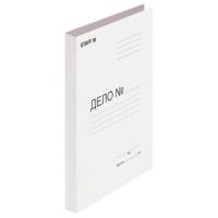 Скоросшиватель картонный STAFF, гарантированная плотность 220 г/м2, до 200 л.