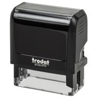 Оснастка для штампа, размер оттиска 58х22 мм, синий, TRODAT 4913 P4, подушка в комплекте