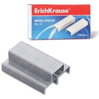 Скобы для степлера №10, 1000 штук, ERICH KRAUSE, до 20 листов