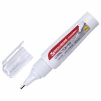 Ручка-корректор BRAUBERG "Standard", 7 мл, металлический наконечник, в упаковке с подвесом