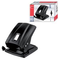 Дырокол MAPED (Франция) "Essentials", металлический, большой, на 45 листов, черный