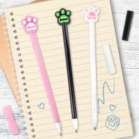 Ручка с топпером шариковая ЮНЛАНДИЯ "Лапка", корпус ассорти, СИНЯЯ, пишущий узел 0,7 мм