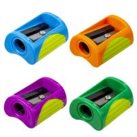 Точилка BRAUBERG "Original", пластиковая, корпус ассорти