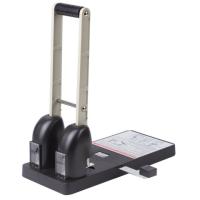 Дырокол металлический МОЩНЫЙ KW-trio, до 150 л., черный