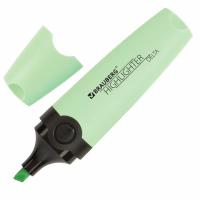 Текстовыделитель BRAUBERG "DELTA PASTEL", МЯТА, линия 1-5 мм