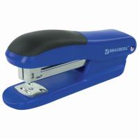 Степлер №24/6, 26/6 BRAUBERG "SX-39", до 25 листов, синий