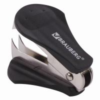 Антистеплер для скоб № 10 и № 24/6, BRAUBERG "Original", черный